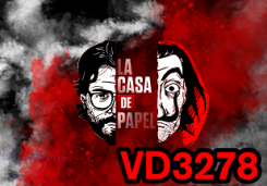 VD3278 - CASA DE PAPEL